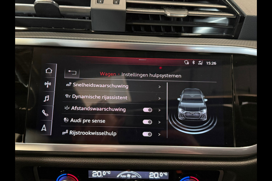 Audi Q3 Sportback 35 TFSI S line 150PK 2020 Garantie taujane Silver