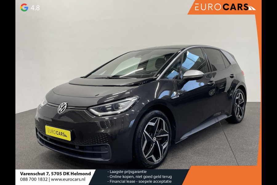 Volkswagen ID.3 First Plus 58 kWh Navigatie Apple Carplay/Android Auto Camera Parkeersensoren Adaptive Cruise Control Full LED Matrix Stoel- en stuurverwarming Lichtmetalen velgen Climate Control