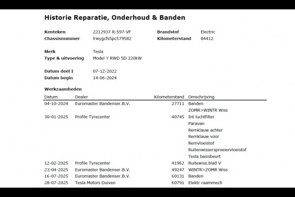 Tesla Model Y RWD SOH 95% Warmtepomp LFP-Accu Leder Lmv Camera's Panoramadak Adap.Cruise Navi Ecc Autopilot Stoel+Stuur+Achterbank Verwarming Elek.Achterklep Dodehoek detector Draadloze telefoonlader Origineel Nederlandse Auto Fabrieksgarantie op Motor en Accu tot 7-12-2030/160.000km