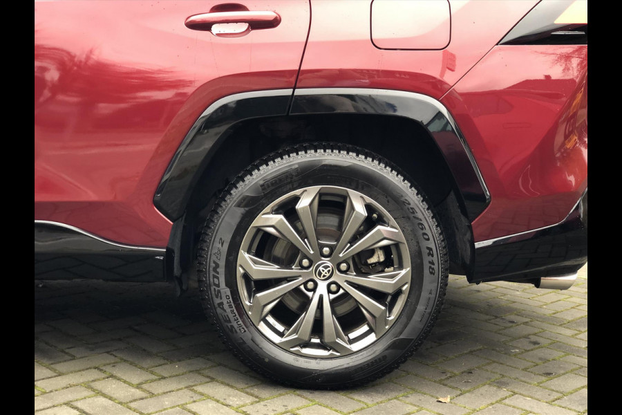 Toyota RAV4 2.5 Hybrid 222pk AWD Style | Trekhaak, Leer, Stoel + Stuurverwarming, Elektrische achterklep, CarPlay, 18 inch