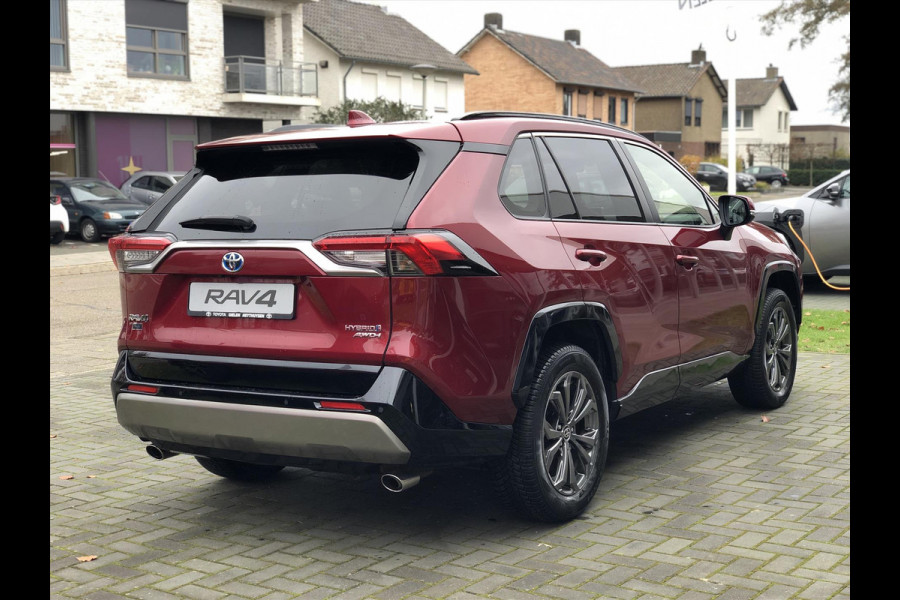 Toyota RAV4 2.5 Hybrid 222pk AWD Style | Trekhaak, Leer, Stoel + Stuurverwarming, Elektrische achterklep, CarPlay, 18 inch