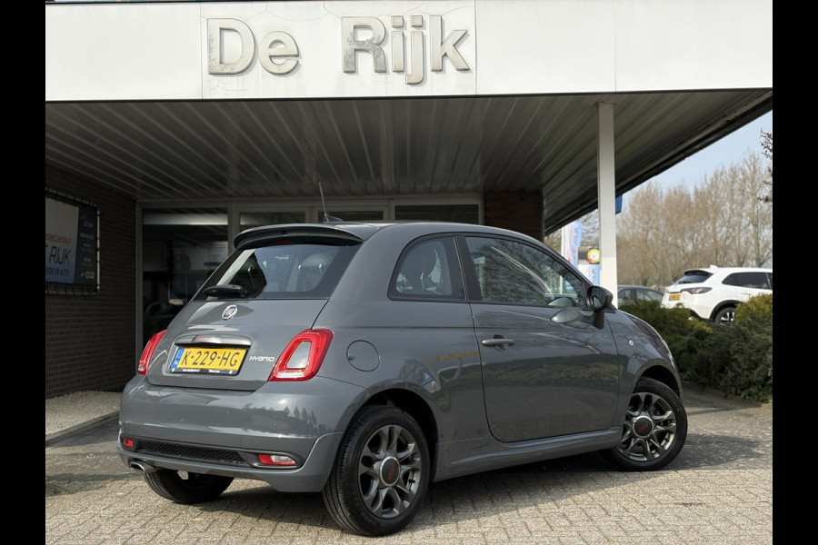 Fiat 500 1.0 Hybrid Rockstar | Carplay/Android, Climate, PDC, Cruise, Licht- en Regensensor |