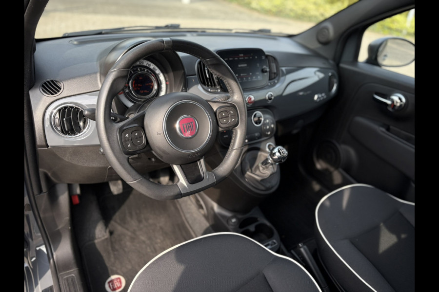 Fiat 500 1.0 Hybrid Rockstar | Carplay/Android, Climate, PDC, Cruise, Licht- en Regensensor |