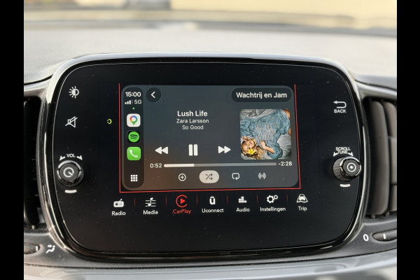 Fiat 500 1.0 Hybrid Rockstar | Carplay/Android, Climate, PDC, Cruise, Licht- en Regensensor |