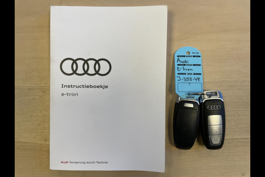 Audi e-tron 50 Quattro Edition 71 kWh|100%SOH|313PK|LEDER|VIRTUAL|NAVI|ELEK. KLEP|CLIMATE+CRUISE CONTROL|ORG.NL|1e EIG.|INCL. BTW|