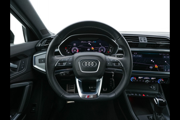 Audi Q3 Sportback 35 TFSI S-Line Edition (INCL-BTW) Aut. *LEATHER | FULL-LED | ADAPTIVE-CRUISE | DIGI-COCKPIT | NAVI-FULLMAP | CAMERA | DAB | AMBIENTLIGHT | PRIVACYGLASS | SHIFTPADDLES | ECC | PDC | 20''ALU*