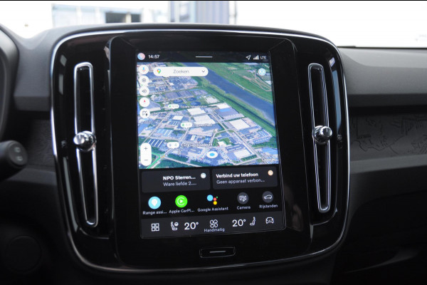 Volvo EX40 252PK Automaat Single Ext. Range Core / Driver Assist / Adaptieve cruise control / BLIS / Stoel - en stuurwielverwarming / Pakeersensoren met camera / Apple carplay /