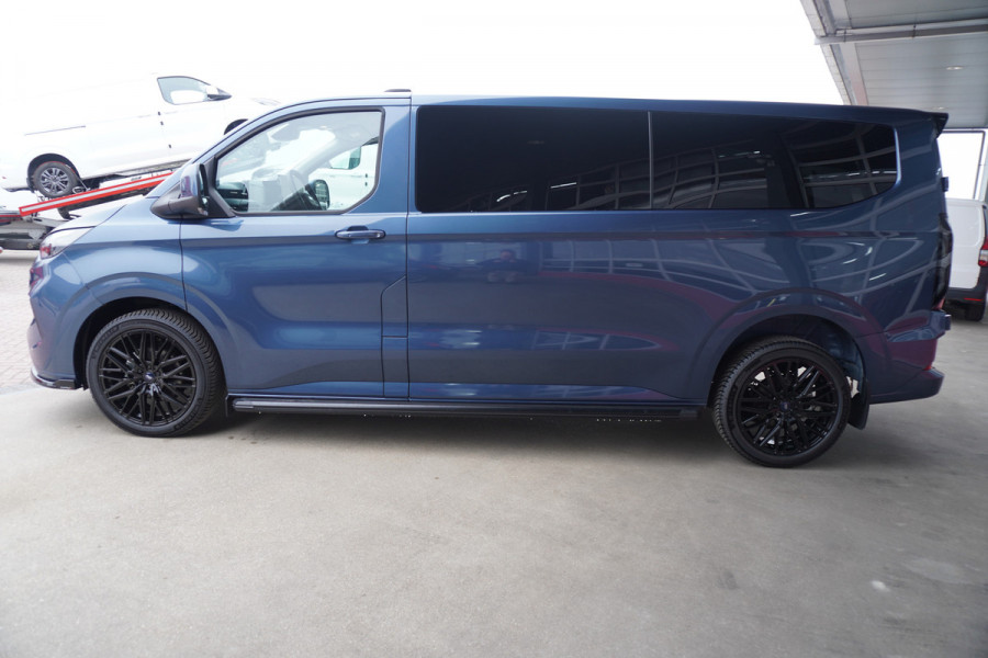 Ford Transit Custom 320L 2.0 TDCI 170PK L2H1 Limited Automaat Nr. V018 | Airco | adap.Cruise | Navi | Camera | Blis |20 inch Lm Velgen Raptor grill /Site steps met verlichting