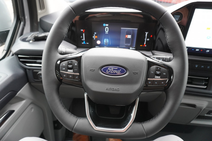 Ford Transit Custom 320L 2.0 TDCI 170PK L2H1 Limited Automaat Nr. V018 | Airco | adap.Cruise | Navi | Camera | Blis |20 inch Lm Velgen Raptor grill /Site steps met verlichting