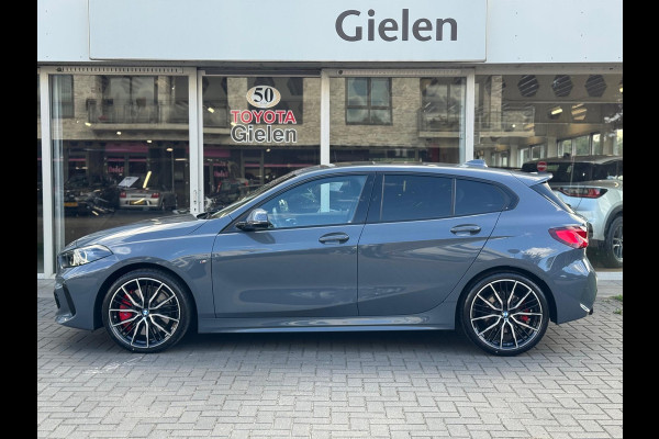 BMW 1-Serie (f40) 118i M Sport | Panoramadak, 19 inch, Leer, Stoel + Stuurverwarming, Keyless, Elektrische achterklep, Parkeercamera