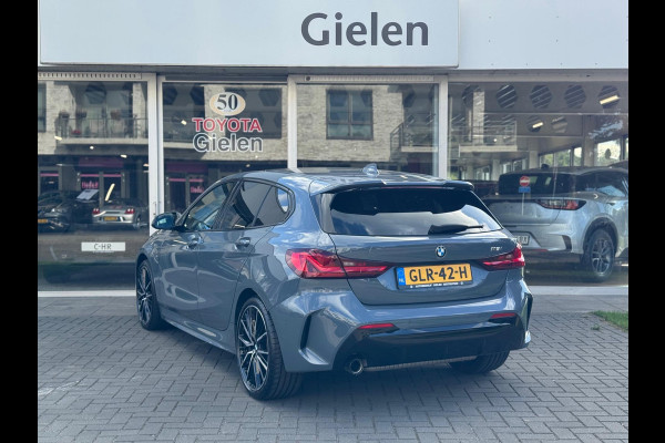 BMW 1-Serie (f40) 118i M Sport | Panoramadak, 19 inch, Leer, Stoel + Stuurverwarming, Keyless, Elektrische achterklep, Parkeercamera