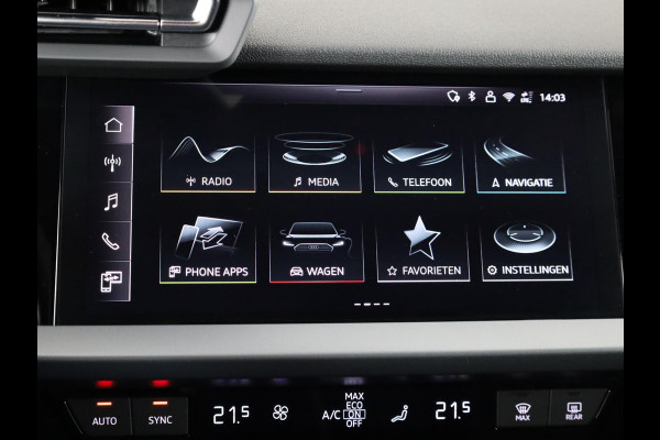 Audi A3 Sportback 40 TFSI e Pro Line 204pk | 18 inch Lichtmetalen velgen | Led koplampen | Sportstoelen | Verlengde garantie