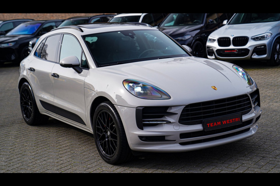 Porsche Macan 2.0 S | Panorama | Bose Sound System | incl BTW | Memory stoelen | 100% Dealer onderhouden | Trekhaak | Krijt Grijs
