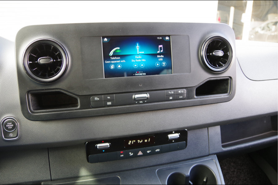 Mercedes-Benz Sprinter 315 1.9 CDI L2H2 DC-6P, AUT. LED, CAMERA, TREKHAAK, CRUISE, CARPLAY, LEDER MF STUUR, DUBBELE CABINE, DUBBEL CABINE