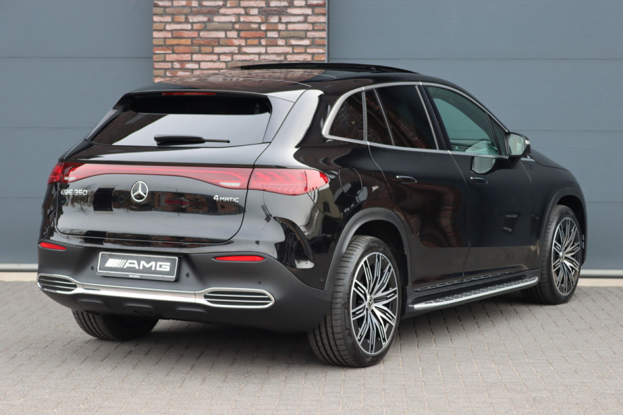 Mercedes-Benz EQE SUV 350 4MATIC AMG Line 91 kWh | Distronic+ | Panoramadak | Memory | Burmester | Digital Light | Trekhaak | Surround Camera | 22kW | Warmtepomp | Keyless Go |