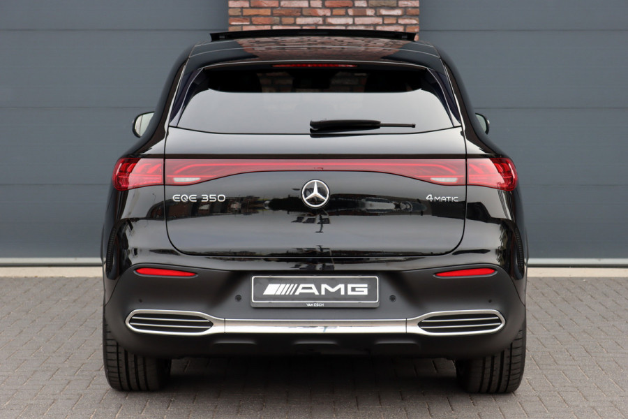 Mercedes-Benz EQE SUV 350 4MATIC AMG Line 91 kWh | Distronic+ | Panoramadak | Memory | Burmester | Digital Light | Trekhaak | Surround Camera | 22kW | Warmtepomp | Keyless Go |