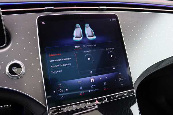 Mercedes-Benz EQE SUV 350 4MATIC AMG Line 91 kWh | Distronic+ | Panoramadak | Memory | Burmester | Digital Light | Trekhaak | Surround Camera | 22kW | Warmtepomp | Keyless Go |
