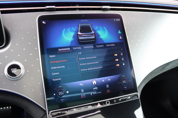 Mercedes-Benz EQE SUV 350 4MATIC AMG Line 91 kWh | Distronic+ | Panoramadak | Memory | Burmester | Digital Light | Trekhaak | Surround Camera | 22kW | Warmtepomp | Keyless Go |