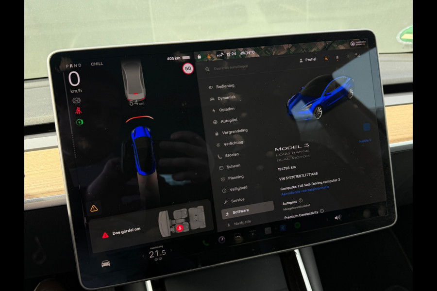 Tesla Model 3 Long Range AWD 75 kWh Dual Motor Autopilot Trekhaak