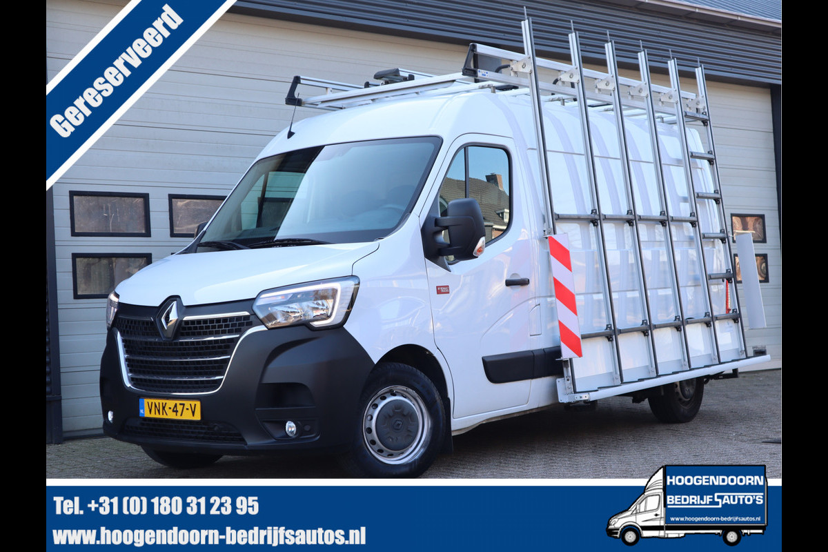 Renault Master 2.3 dCi 150pk Euro 6 L2H2 - Glasresteel v.d. Born - Resteel - Traplader - Trekhaak