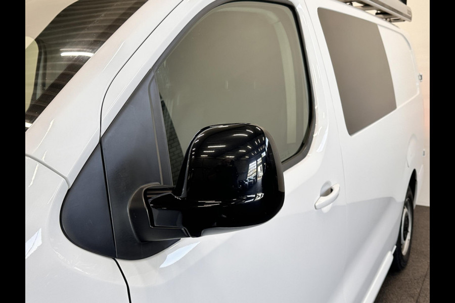 Peugeot Expert 2.0HDI 145PK Long Asphalt Dubbele Cabine Airco Cruise Control Navi Trekhaak Imperiaal Carplay 6 Persoons Trekhaak