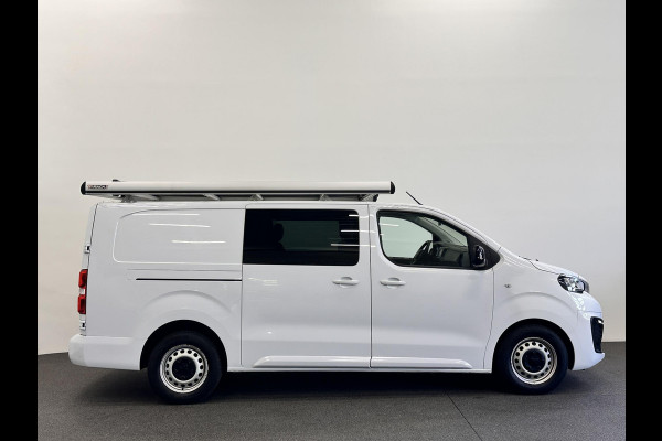Peugeot Expert 2.0HDI 145PK Long Asphalt Dubbele Cabine Airco Cruise Control Navi Trekhaak Imperiaal Carplay 6 Persoons Trekhaak