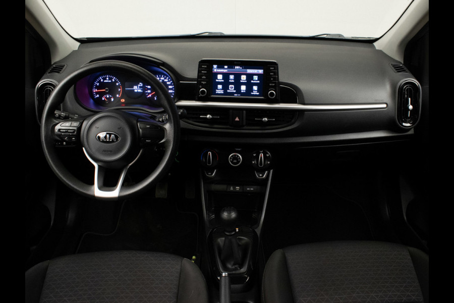 Kia Picanto 1.0 CVVT ComfortPlusLine Navigator Sport (APPLE CARPLAY,NAVI,CAMERA,CRUISE,ELEKTRISCH PAKKET,SPORTSTOELEN,LM VELGEN)