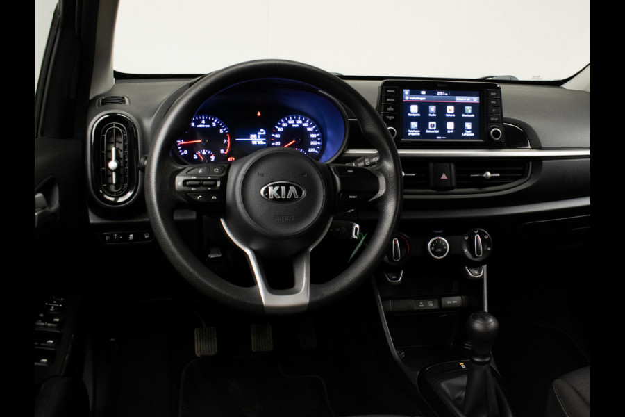 Kia Picanto 1.0 CVVT ComfortPlusLine Navigator Sport (APPLE CARPLAY,NAVI,CAMERA,CRUISE,ELEKTRISCH PAKKET,SPORTSTOELEN,LM VELGEN)