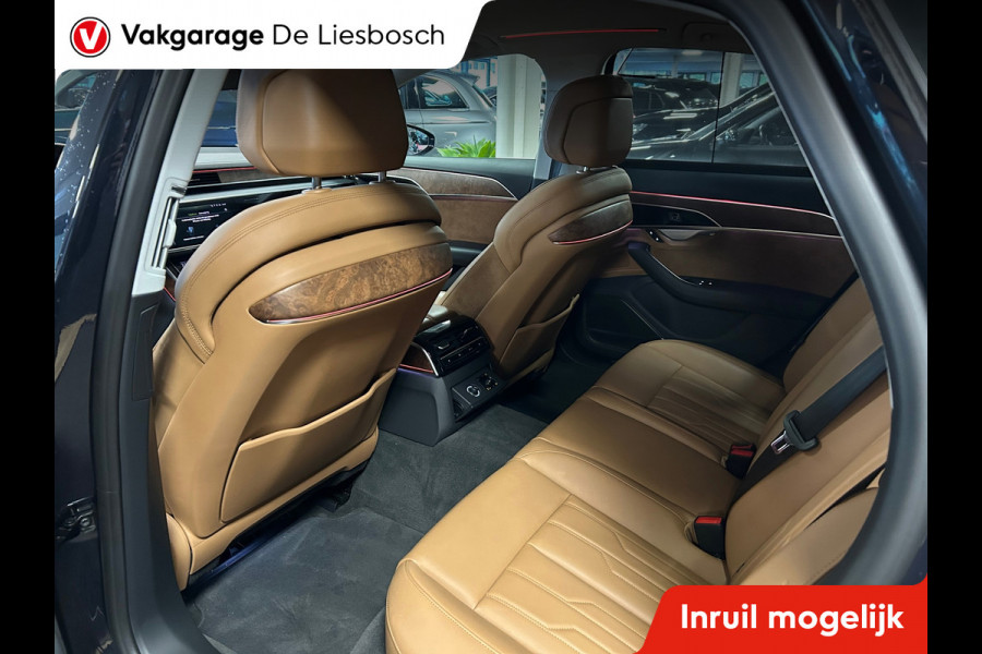 Audi A8 55 TFSI quattro / Leder / Navigatie / 20inch / B&O / stoel verwarming voor + achter.