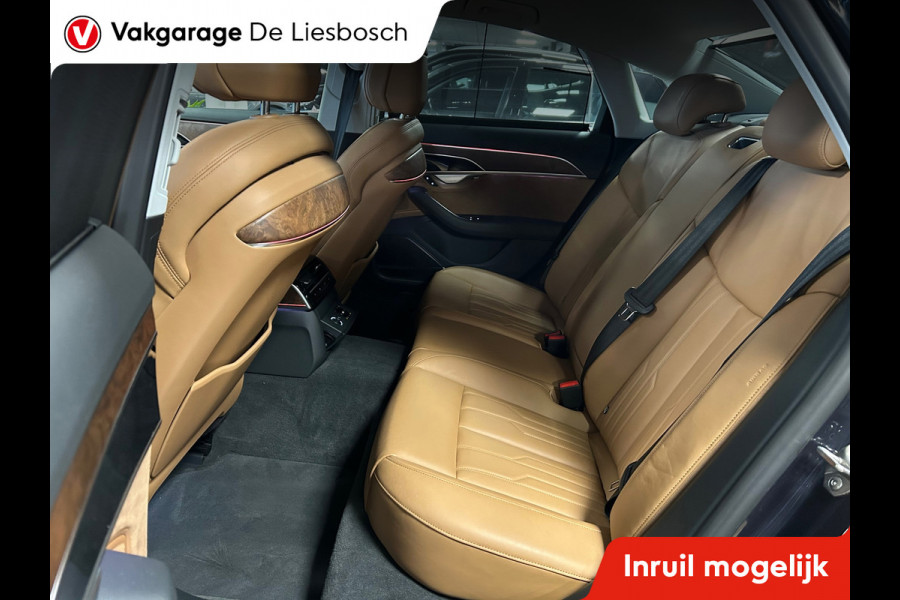 Audi A8 55 TFSI quattro / Leder / Navigatie / 20inch / B&O / stoel verwarming voor + achter.