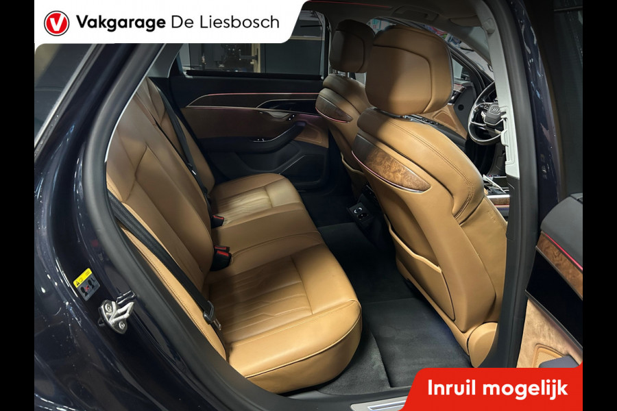 Audi A8 55 TFSI quattro / Leder / Navigatie / 20inch / B&O / stoel verwarming voor + achter.