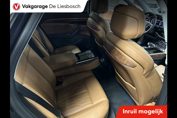 Audi A8 55 TFSI quattro / Leder / Navigatie / 20inch / B&O / stoel verwarming voor + achter.