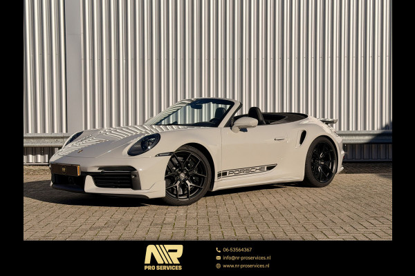 Porsche 911 Cabrio 3.8 Turbo S 992 | Sportdesign | 21" Vossen | Lift | Burmester | XPEL PPF