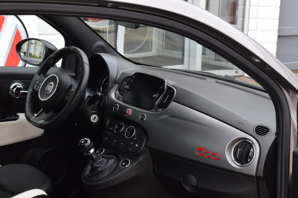 Fiat 500 80pk Turbo Sport|Carplay|Clima|PDC|TFT|16'