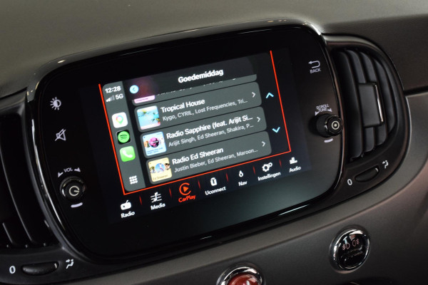 Fiat 500 80pk Turbo Sport|Carplay|Clima|PDC|TFT|16'