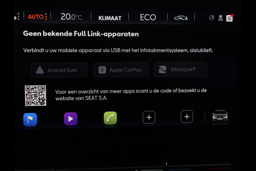 Seat Leon Sportstourer 1.4 TSI eHybrid PHEV FR | SOH 99% | Stoel & stuurverwarming | Virtual Cockpit | Carplay | Cruise Control | Navigatie