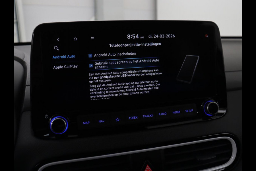 Hyundai Kona 1.6 GDI HEV Fashion | Head-Up | Adaptive cruise | Camera | Carplay | Krell Audio | Keyless | Navigatie | Digital Cockpit