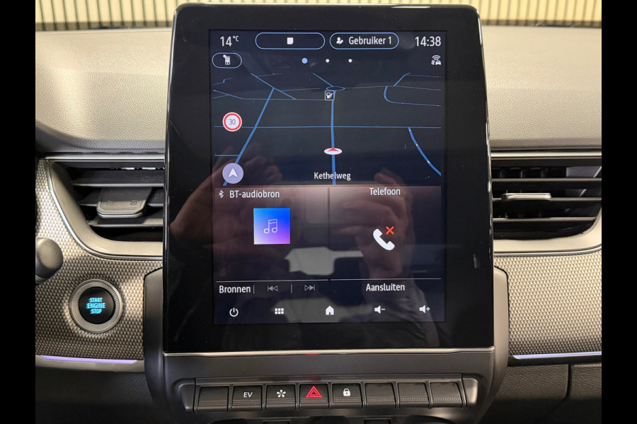 Renault Arkana 1.6 E-Tech Hybrid 145 R.S. Line PANORAMADAK CAMERA CRUISE KEYLESS-GO LANE-ASSIST USB AUX