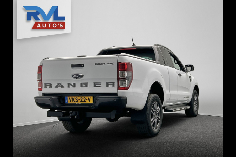 Ford Ranger 2.0 EcoBlue Wildtrak Supercab | Origineel NL | 1e Eigenaar | Stoelverwarming | Carplay | Camera | Trekhaak |
