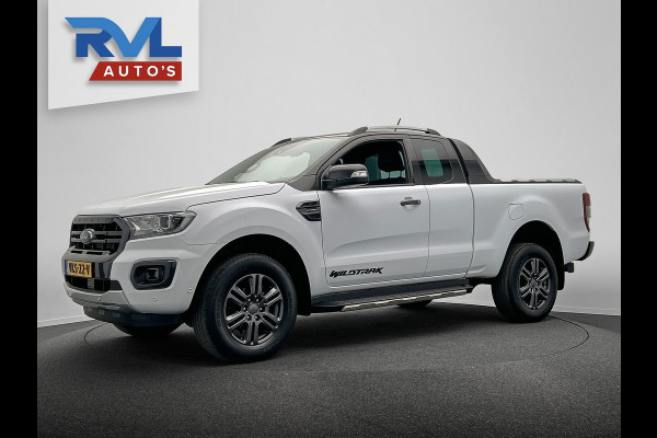 Ford Ranger 2.0 EcoBlue Wildtrak Supercab | Origineel NL | 1e Eigenaar | Stoelverwarming | Carplay | Camera | Trekhaak |