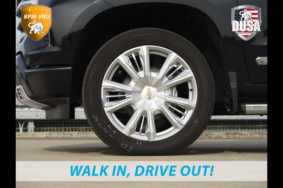 Chevrolet 1500 | Silverado | 6.2L V8 High Country | Leder | Schuifkantel NIEUW BINNEN! Getoonde accessoires zijn verkrijgbaar tegen meerprijs