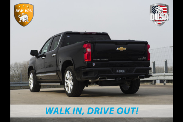 Chevrolet 1500 | Silverado | 6.2L V8 High Country | Leder | Schuifkantel NIEUW BINNEN! Getoonde accessoires zijn verkrijgbaar tegen meerprijs