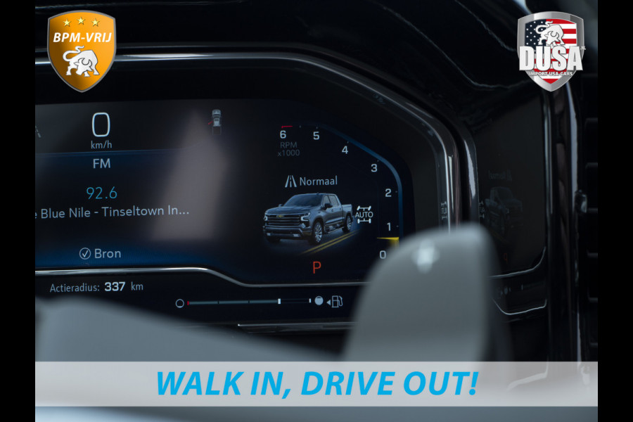 Chevrolet 1500 | Silverado | 6.2L V8 High Country | Leder | Schuifkantel NIEUW BINNEN! Getoonde accessoires zijn verkrijgbaar tegen meerprijs