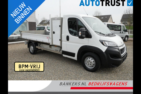 Peugeot Boxer 2.0 BlueHDI 130PK, L3, Pickup, Kipper, Airco, Kipper L*B*H = 305*200*40, Kist 60 breed en 125 hoog