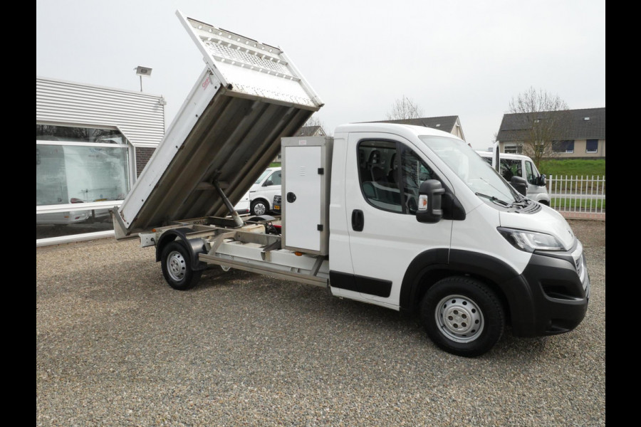 Peugeot Boxer 2.0 BlueHDI 130PK, L3, Pickup, Kipper, Airco, Kipper L*B*H = 305*200*40, Kist 60 breed en 125 hoog