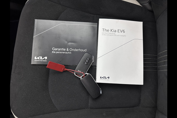 Kia Ev6 GT-Line 77.4 kWh [ 3-Fase-11kW ] (SOH-100%) (INCL-BTW) Aut. *HEATPUMP | PANO | HEAD-UP | LEATHER-ALCANTARA | ADAPTIVE-CRUISE | DIGI-COCKPIT | MERIDIAN-AUDIO | MEMORYPACK | FULL-LED | KEYLESS | TOPVIEW | DAB | BLINDSPOT | NAVI-FULLMAP |