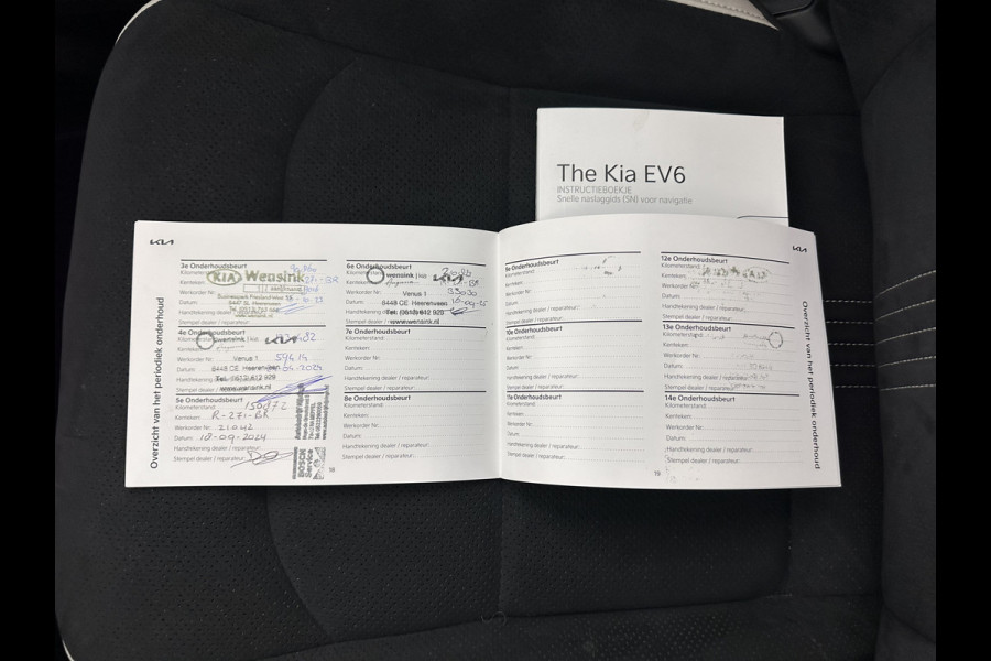 Kia Ev6 GT-Line 77.4 kWh [ 3-Fase-11kW ] (SOH-100%) (INCL-BTW) Aut. *HEATPUMP | PANO | HEAD-UP | LEATHER-ALCANTARA | ADAPTIVE-CRUISE | DIGI-COCKPIT | MERIDIAN-AUDIO | MEMORYPACK | FULL-LED | KEYLESS | TOPVIEW | DAB | BLINDSPOT | NAVI-FULLMAP |