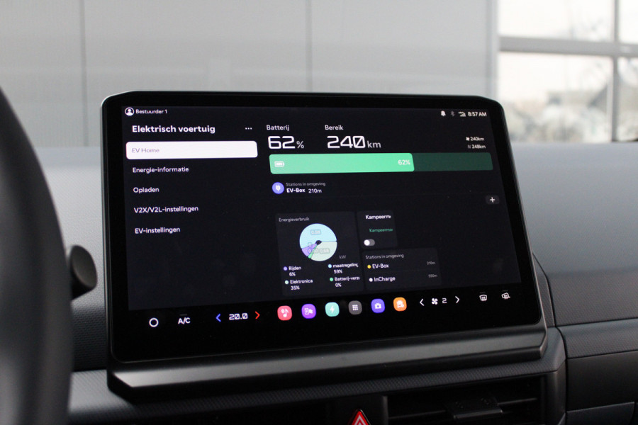 Kia PV5 L2H1 Essential 71.2 kWh 164pk - 416km WLTP - Stoel/Stuurverwarming - Keyless - V2L - Camera - ACC met stuurhulp - Rijklaar