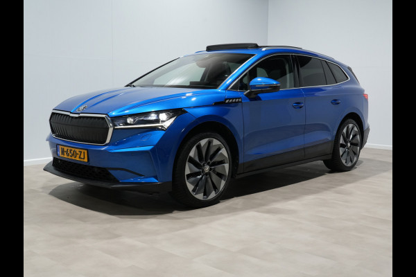 Škoda ENYAQ iV 80 First Edition Panorama Wegkl. trekhaak Navigatie Stoel/Stuurverwarming 244