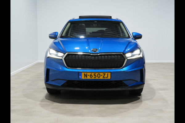 Škoda ENYAQ iV 80 First Edition Panorama Wegkl. trekhaak Navigatie Stoel/Stuurverwarming 244